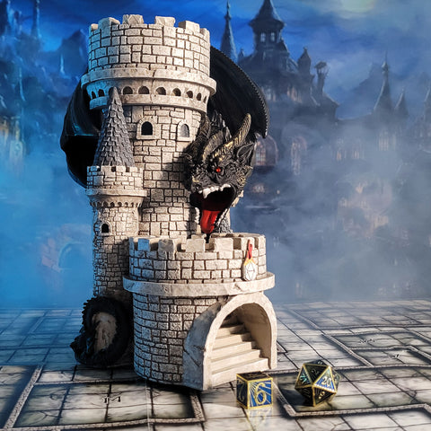 Dragons Keep Dice Tower - Black Dragon