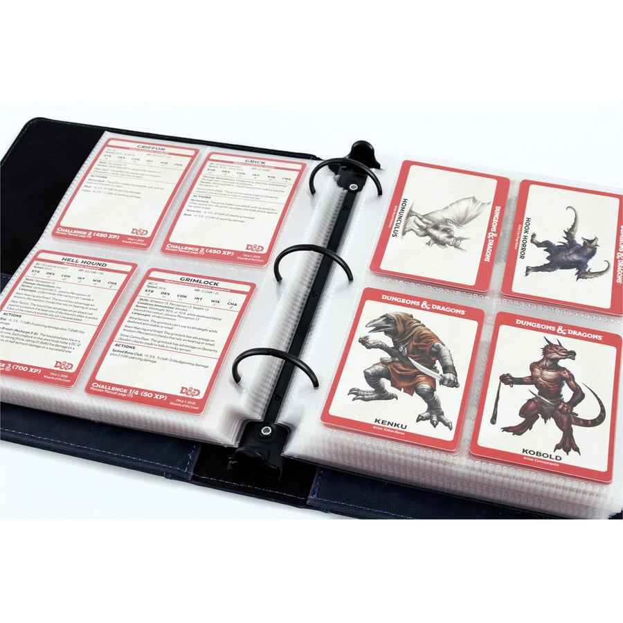 Standard D&D Monster and Spell Card Pages, 30 Page Pack