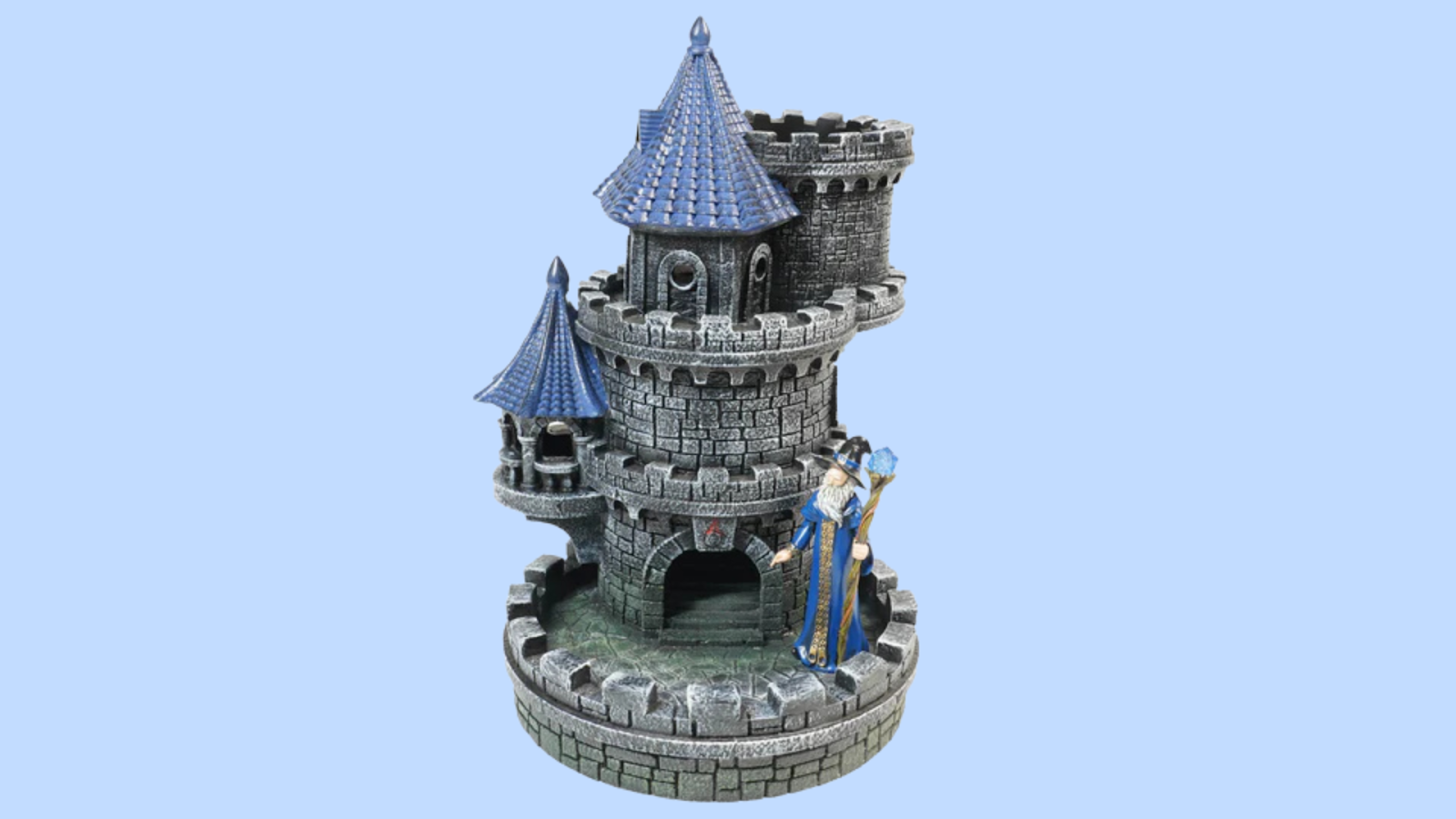 Blue Wizard's Tower Dice Tower