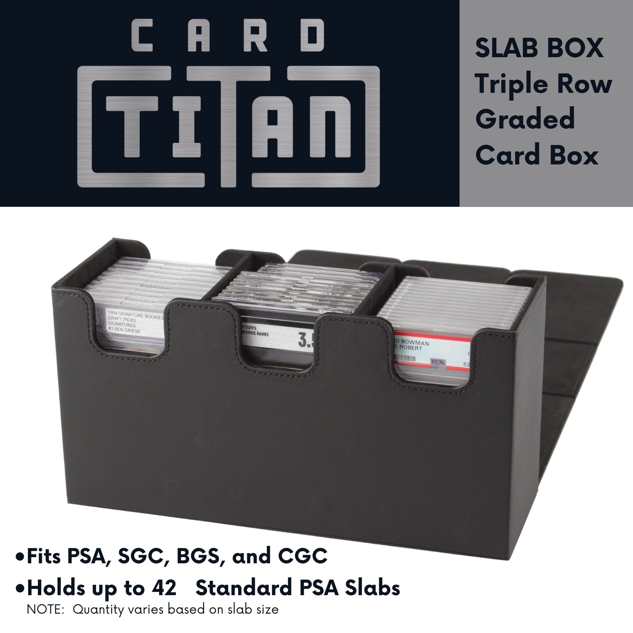 Slab Box - Storage box for Graded Slabs, | Forged Gaming Slab Box - Storage box for Graded Slabs, | Forged Gaming