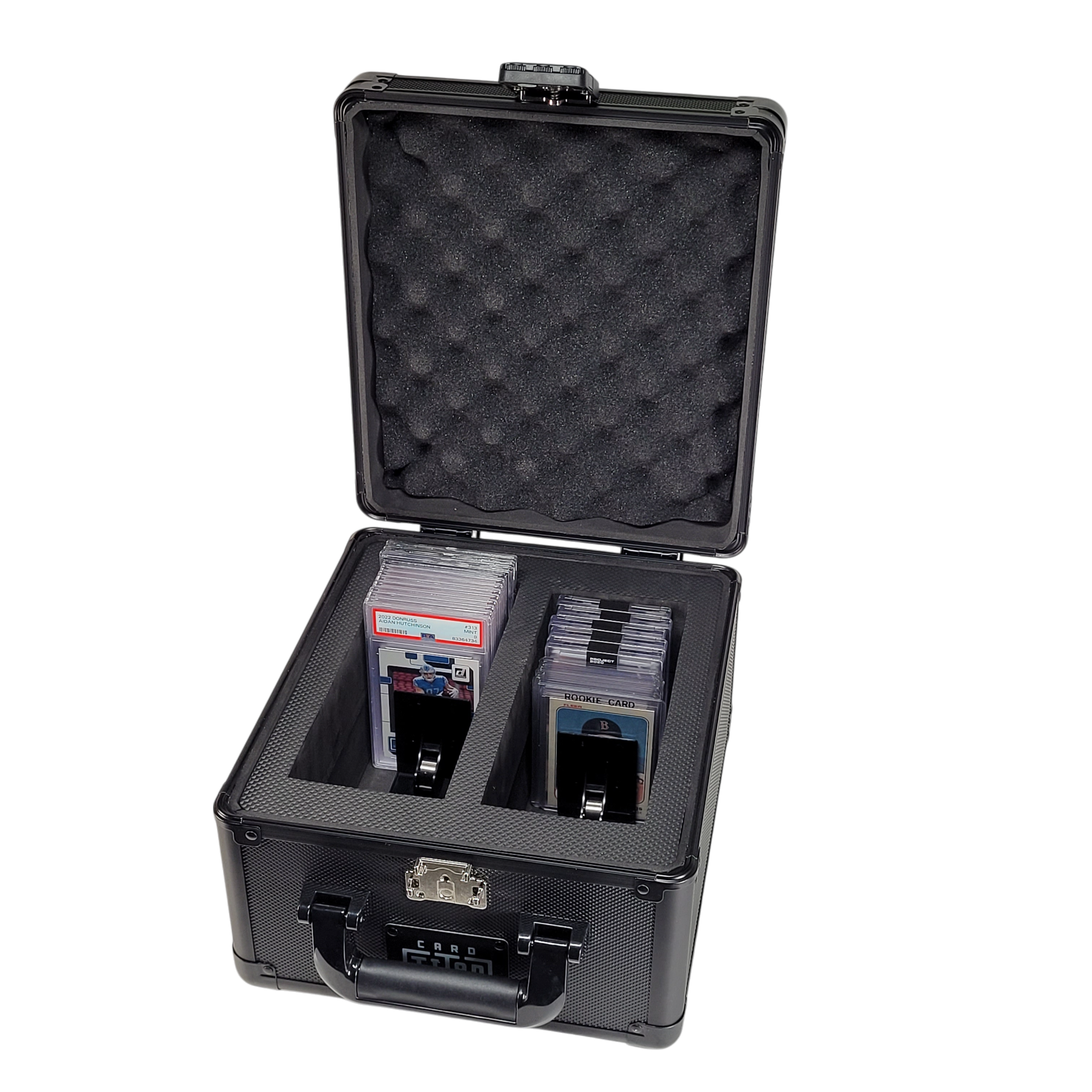 graded card storage boxes Card Titan: Card Vault Trading Card Storage Box - 4 Row