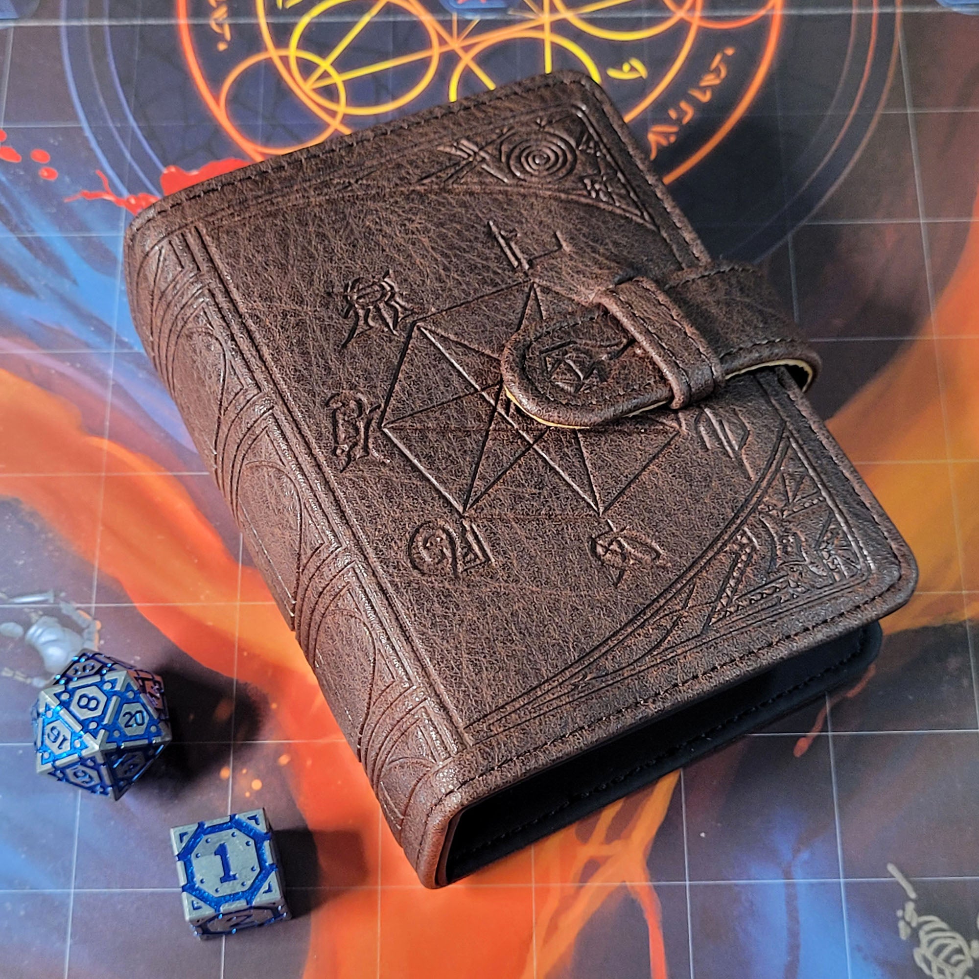 Book of Incantations Spell Card Book: Tome | Forged Gaming Bronze Book of Incantations Spell Card Book: Tome | Forged Gaming Bronze