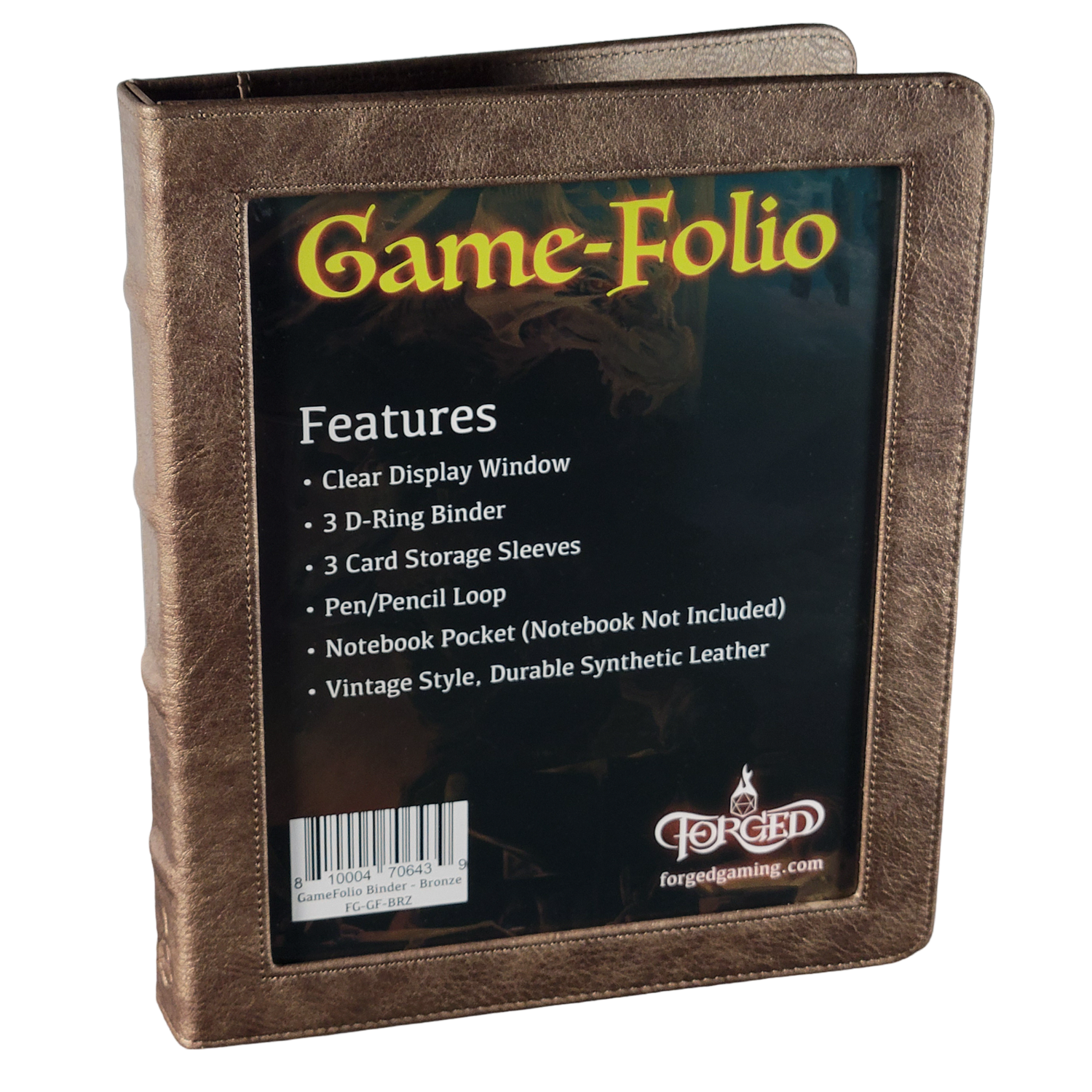 Game-Folio RPG Binder and Character Journal - Brown Game-Folio RPG Binder and Character Journal - Brown