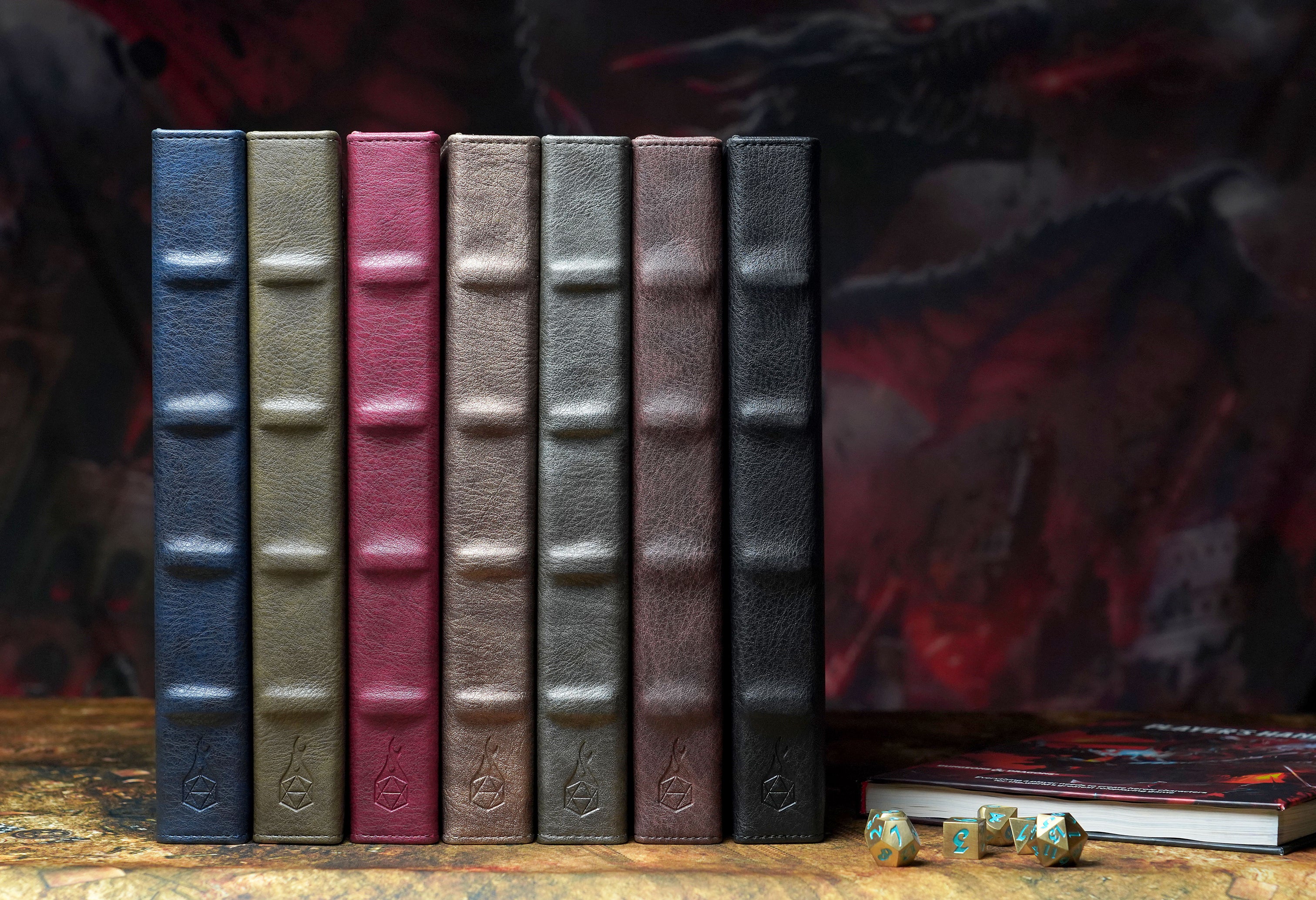 d&d spell card binder harnessing the power of the arcane to cast potent spells Forged Dice Co. Game-Folio PU