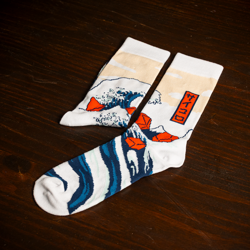 Wave of Dice Socks