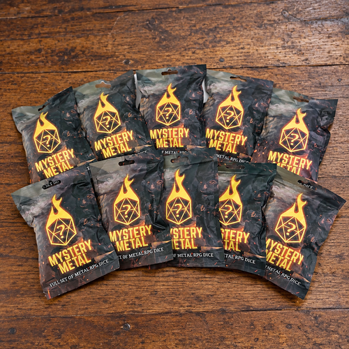 Forged Mystery Metal Dice - Refill Pack of 10 (No Display Box)