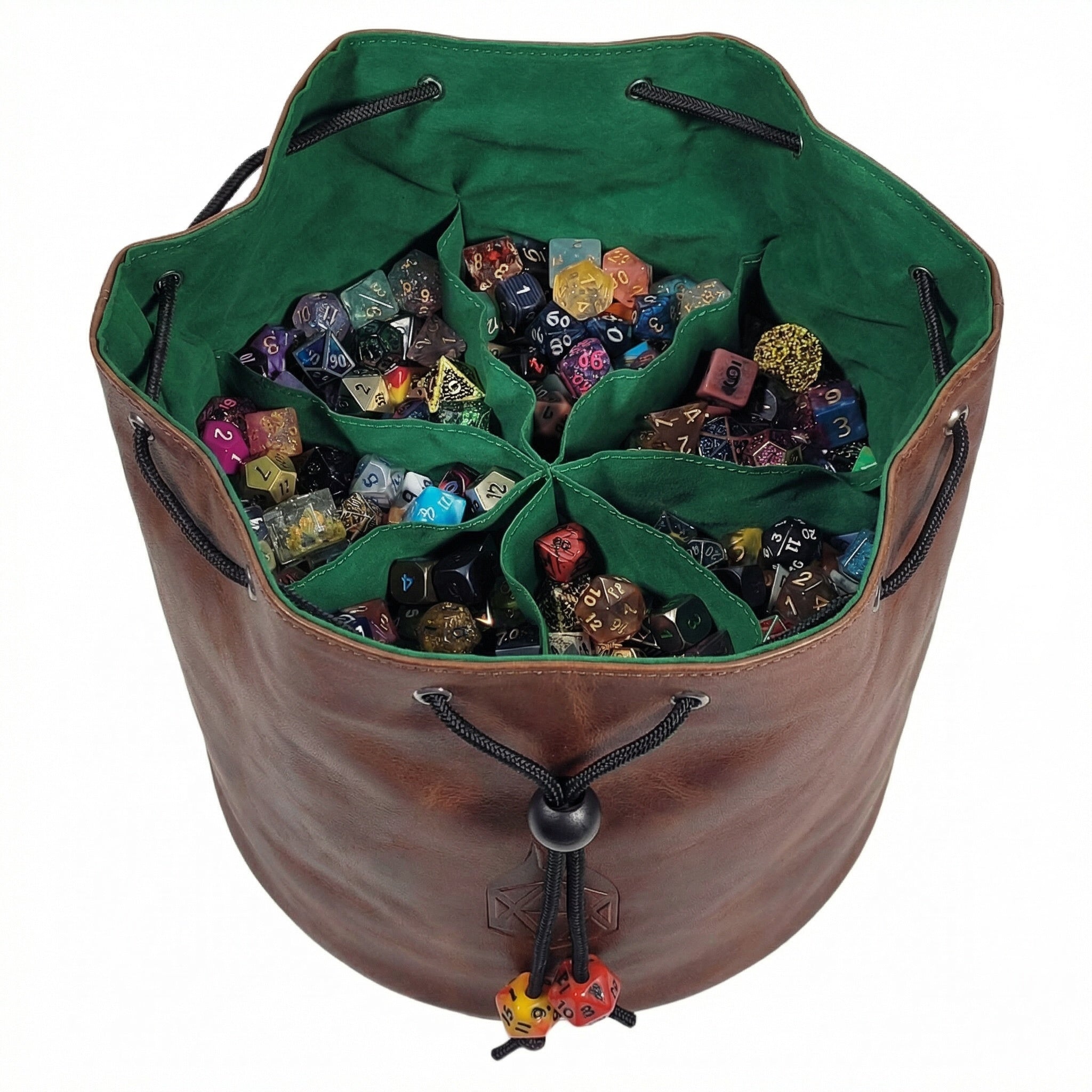 mtg final fantasy dice bag Large Leather With Stag Embroidered Larp Pouch Dnd Tabletop Accessory for Dungeons and Dragons Rpg Costume Ren Fair Hare Crafted from durable black canvas and adorned with the striking red sigil of the Dark One Got this sweet dice bag
