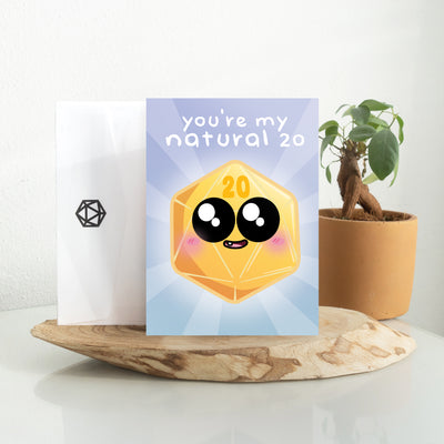 You're My Nat 20 Greeting Card