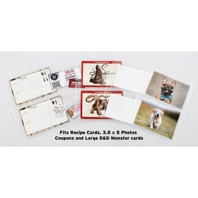 Large Monster Card Pages, 30 Page Pack