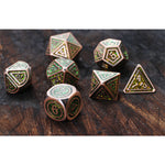 Arboreal Magik Set of 7 Metal Dice