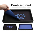 Forged Blue Reversible Dice Tray
