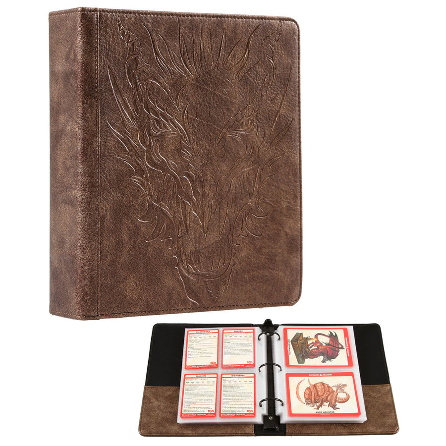 Forged Curiosities Cache D&D Card Book (Dragon Edition)