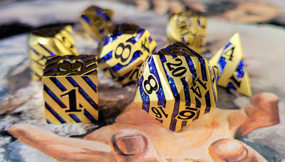 Sphinx's Calling 7-Piece Metal Dice Set