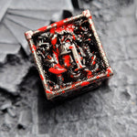Gorgon Slayer Hollow Metal RPG Dice Set