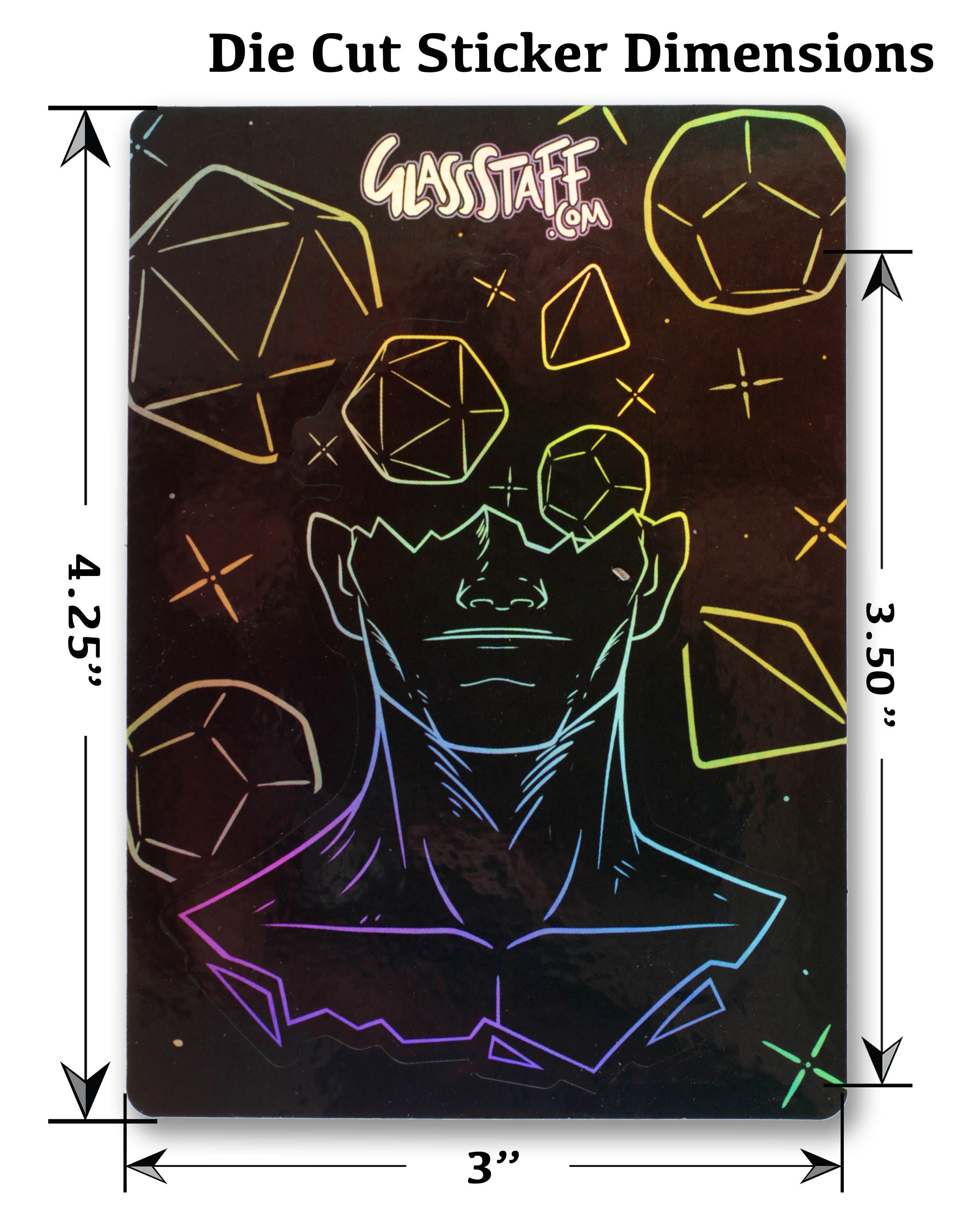 Head in the Game. D&D Gift Sticker