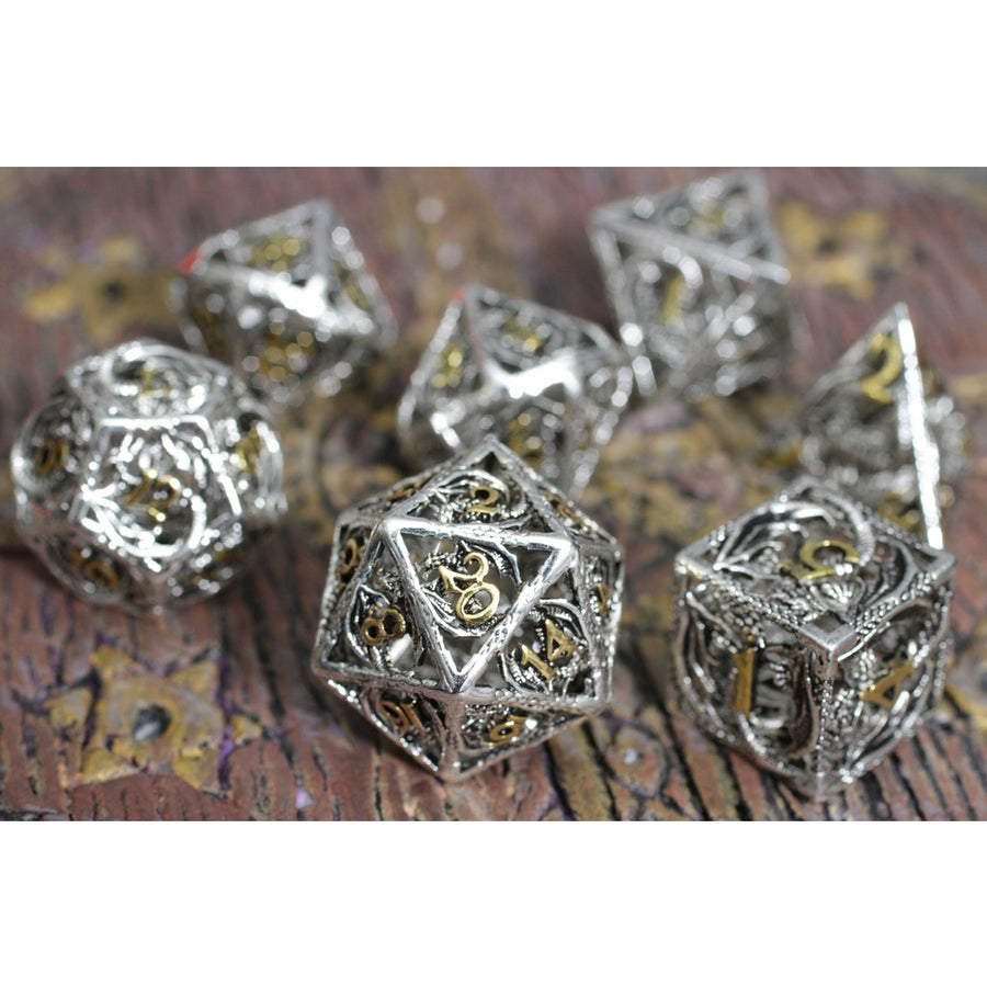 Wyrm's Reliquary Hollow RPG Dice Set
