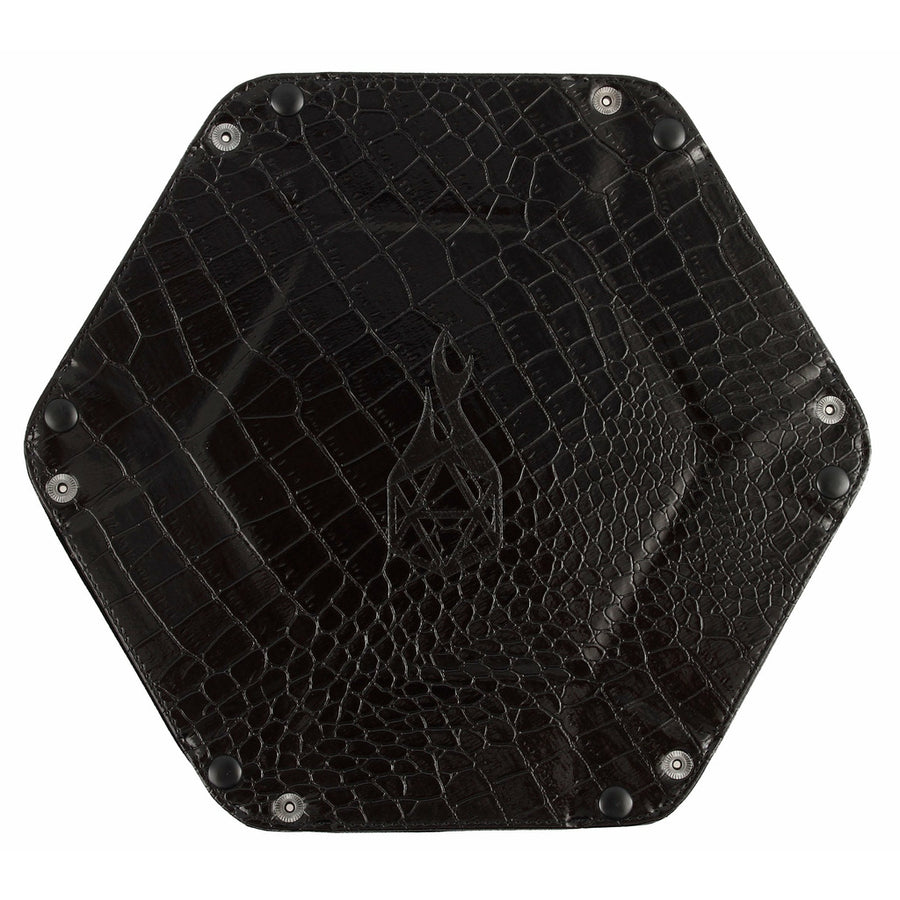 Hexagon Snap Folding Dice Tray - Dragon Skin Edition