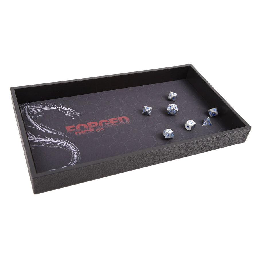 Forged Dice Co Dice Tray Red & Black