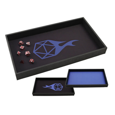 Forged Blue Reversible Dice Tray