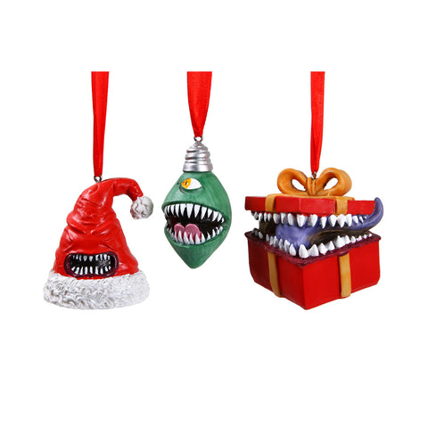 Forged Monstrous Merrymakers Mimic Ornaments