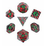 Orcish Forged 7-Piece Metal Dice Set