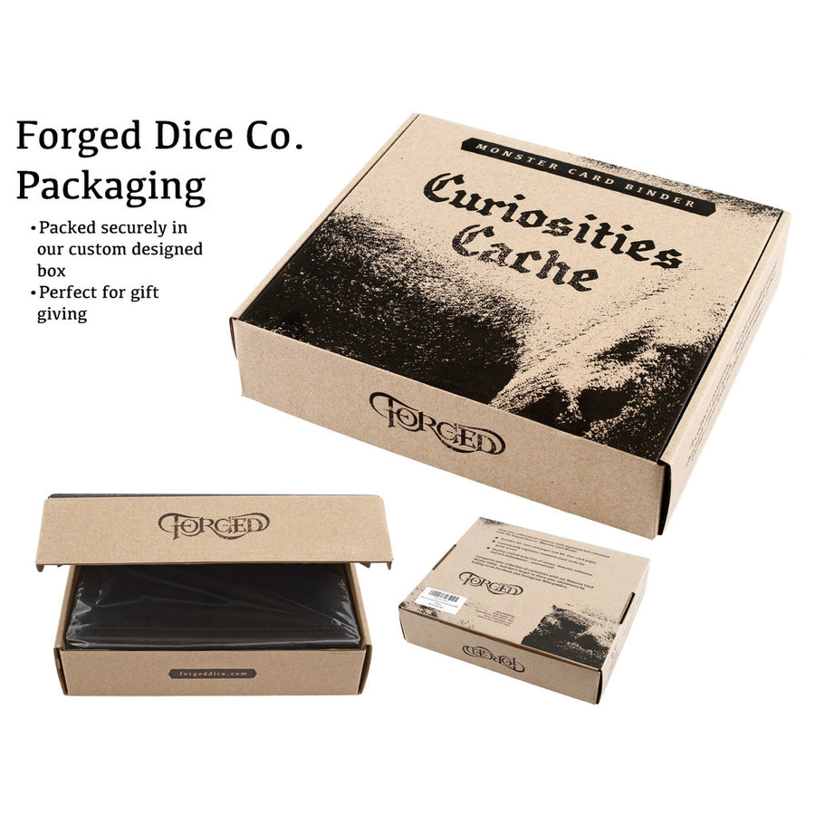Forged Curiosities Cache D&D Card Book (Tome Edition)