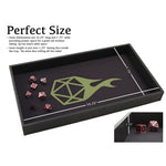 Forged Green Reversible Dice Tray