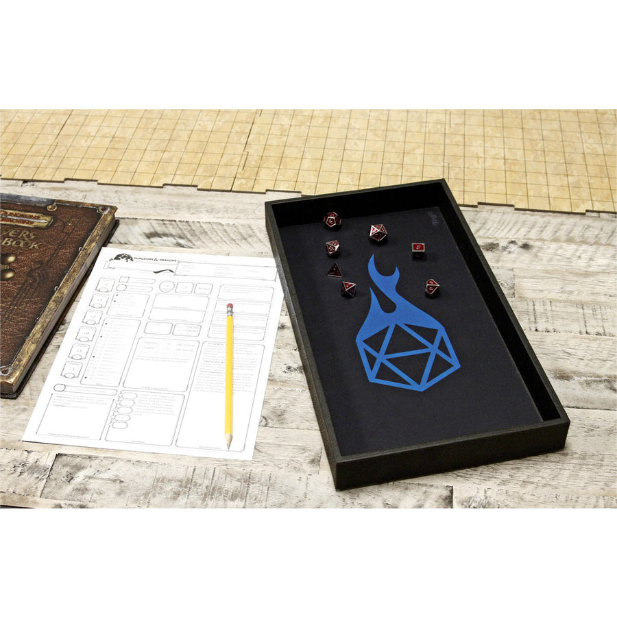 Forged Blue Reversible Dice Tray