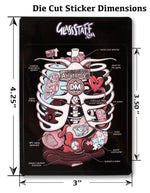 Anatomy of the DM. D&D Gift Sticker