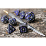 Underdark Glimmer 7-Piece Metal Dice Set