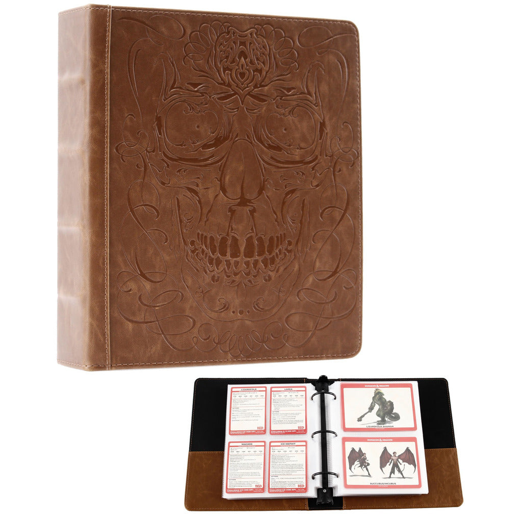 spellbook card binder Amazon.com: Spellbook Cards Holder DND RPG Pocket Spell Book & Reference Card Holder, Tome of Recollection TTRPG Gaming Accessories for Dungeons and Dragons Beginner Master (60 Poker-Size Player Cards Included) : Toys