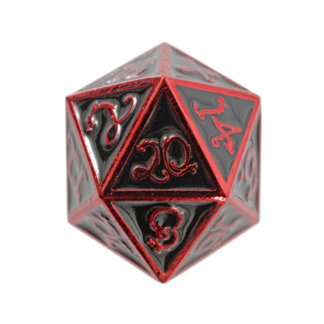 Draconic Fiend Metal Dice Set