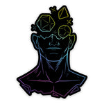 Head in the Game Waterproof Die Cut Vinyl Sticker