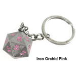 Fob of Fate D20 Keychain