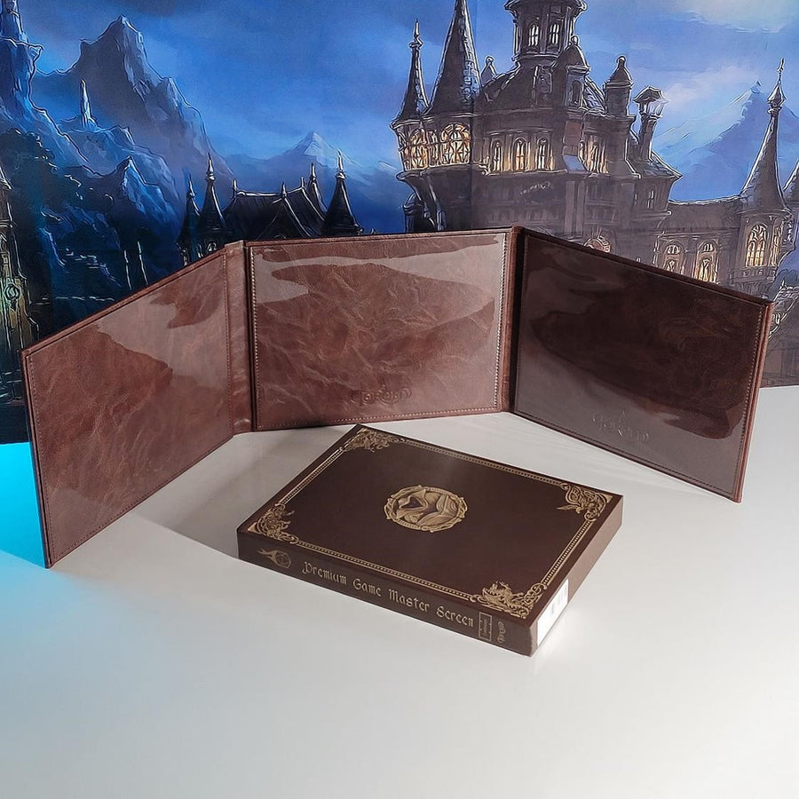Premium Game Master Screen - Landscape Edition – Forged Gaming