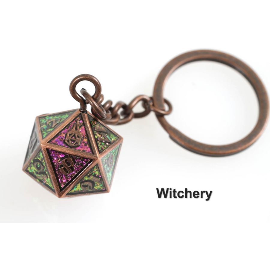 D20 keychain sales